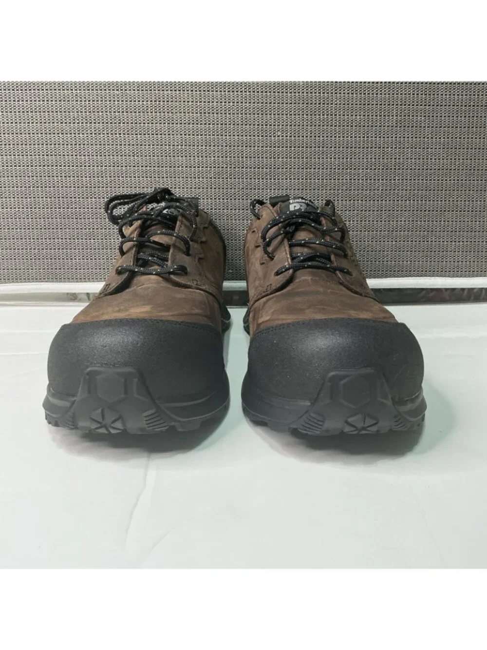 Timberland PRO Reaxion Waterproof Work Shoes Men Brown Composite Toe - 11.5 WIDE